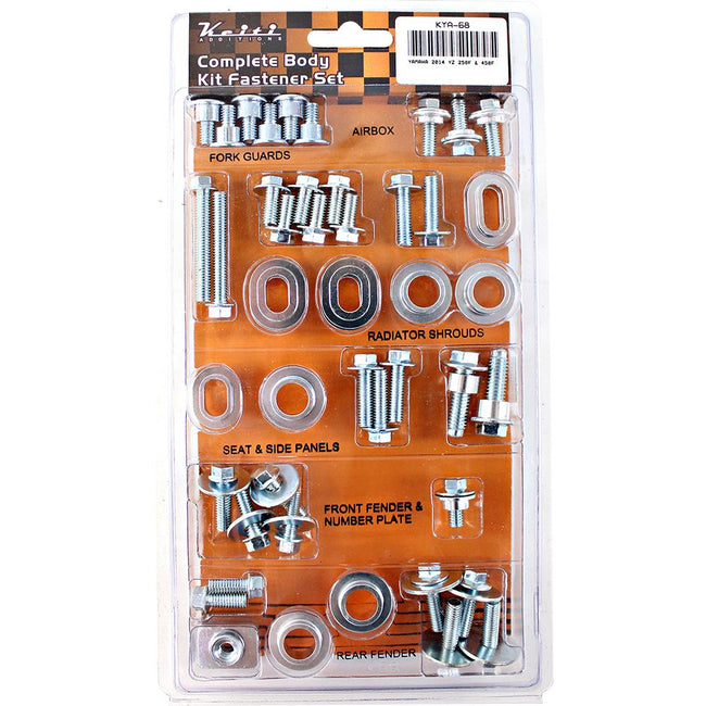 KEITI - COMPLETE BODY KIT FASTENER SET - YAMAHA (88-1KYA-68) Hover Image