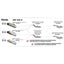 ARROW 72112PD Header Collector set - Titanium