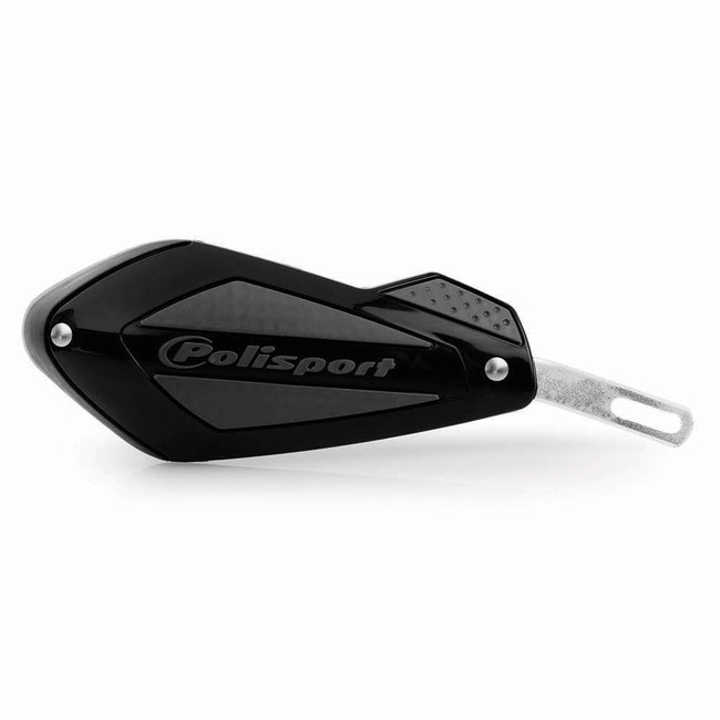 POLISPORT SHIELD HANDGUARDS - REPLACEMENT HANDGUARD PLASTIC - BLACK Hover Image