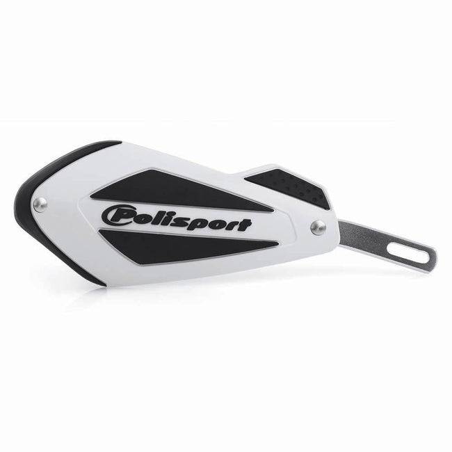 POLISPORT SHIELD HANDGUARDS - REPLACEMENT HANDGUARD PLASTIC - WHITE Hover Image