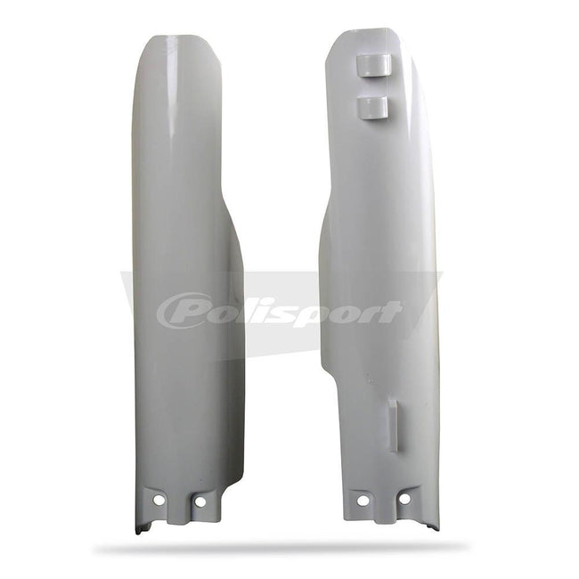 POLISPORT FORK PROTECTORS SUZUKI RM125/250 01-06 - WHITE Hover Image