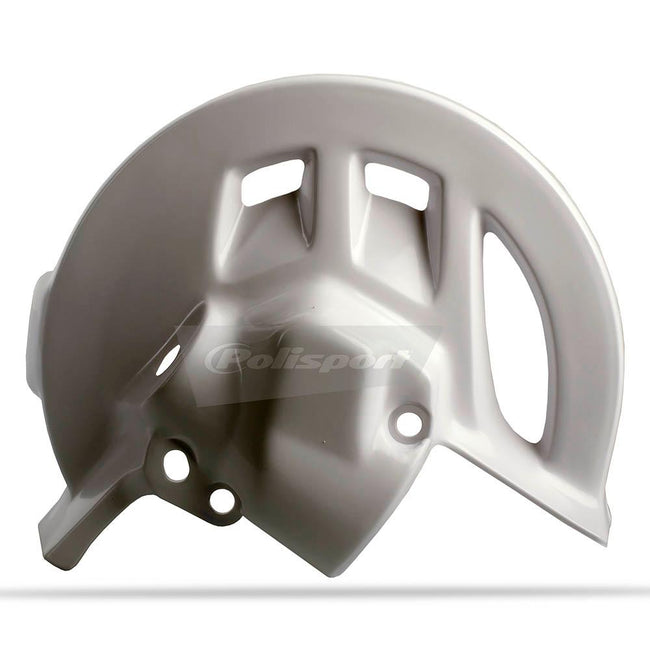 POLISPORT OEM STYLE FRONT DISC GUARD HONDA CR125/250 95-07 - WHITE Hover Image