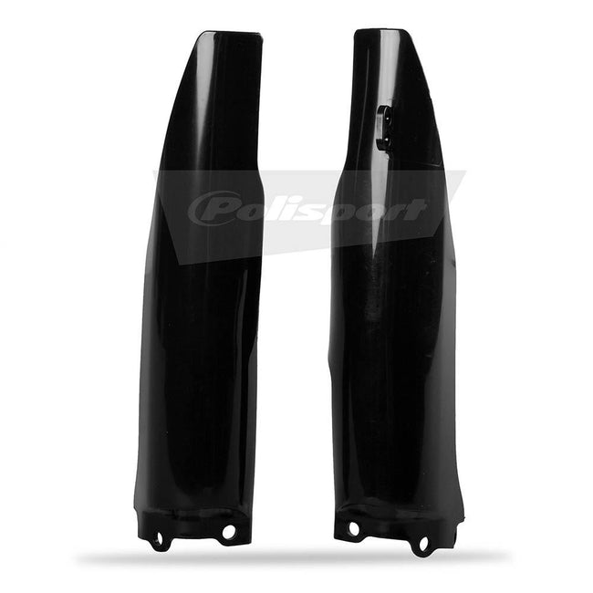 POLISPORT FORK PROTECTORS KX125/250 04-08/KX250F 04-05/RM-Z250 04-06 - BLACK Hover Image