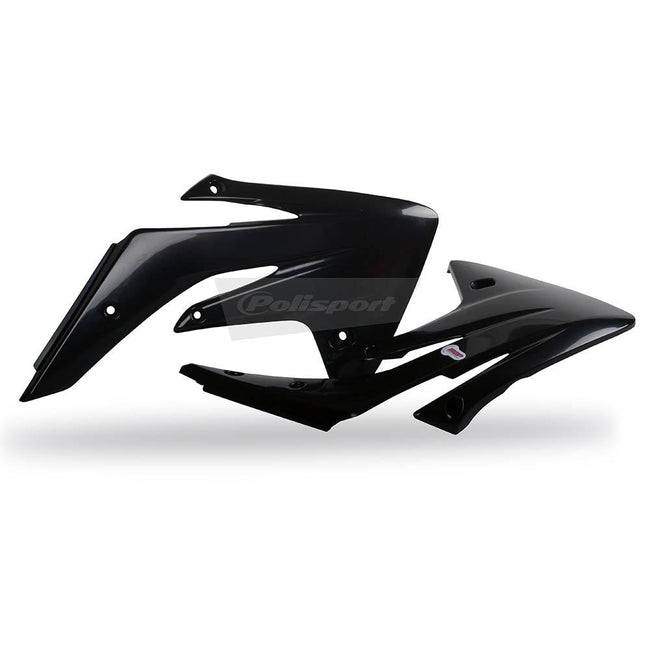POLISPORT RADIATOR SHROUDS HONDA CRF150R 07-23 - BLACK Hover Image