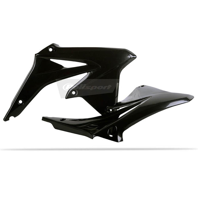 POLISPORT RADIATOR SHROUDS SUZUKI RM-Z450 08-17 - BLACK Hover Image