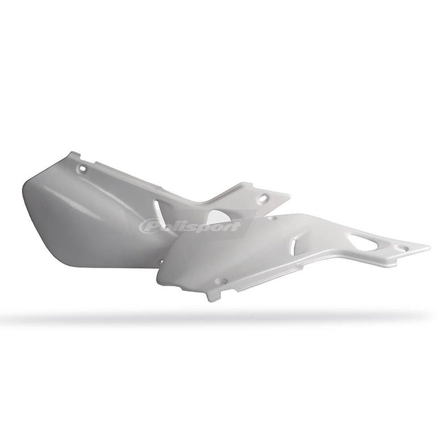 POLISPORT SIDE COVERS HONDA CR125 98-99/CR250 97-99 - WHITE Hover Image