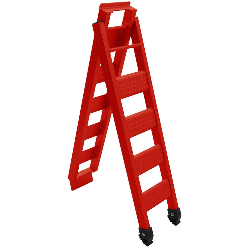Cross Pro Folding Bike Ramp - Red (Max Weight 240kg)