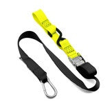 Kustom MX Tie Down 38mm Snap Hook - Black/Yellow Loop Hover Image