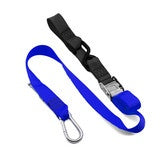 Kustom MX Tie Down 38mm Snap Hook - Blue/Black Loop Hover Image