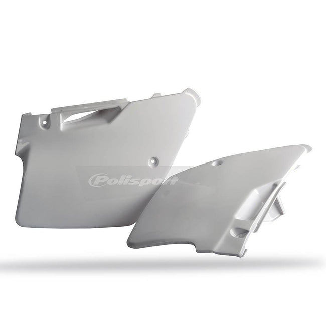 POLISPORT SIDE COVERS KAWASAKI KX 125/250 94-98 - WHITE Hover Image