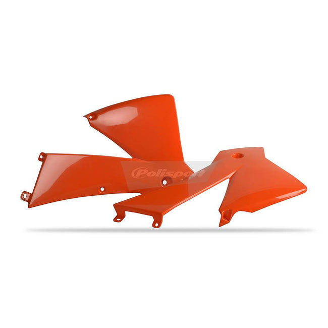 POLISPORT RADIATOR SHROUDS KTM SX/EXC - ORANGE Hover Image