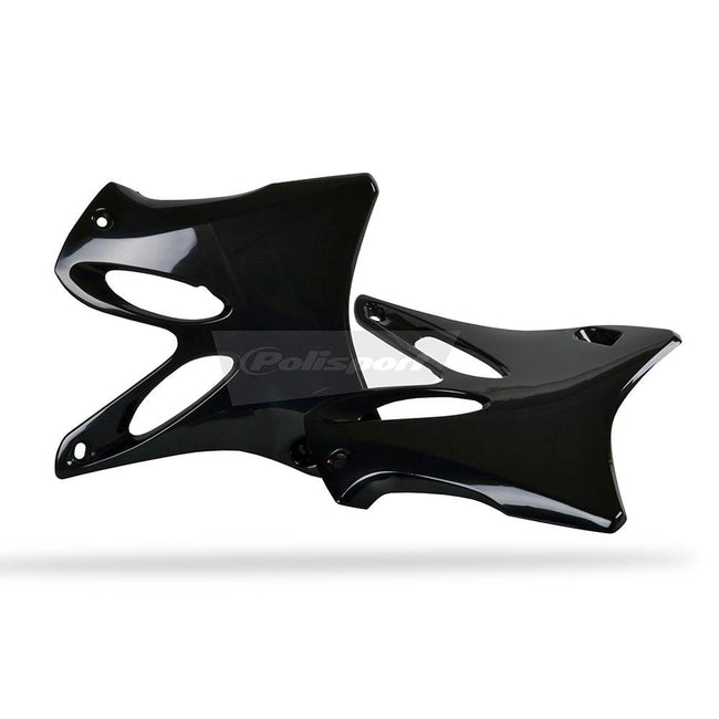 POLISPORT RADIATOR SHROUDS YAMAHA YZ125/250 02-14 - BLACK Hover Image