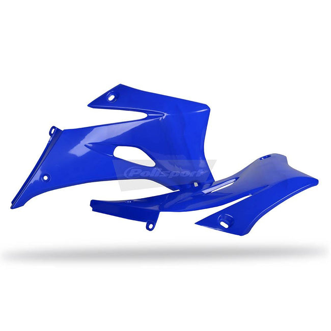POLISPORT RADIATOR SHROUDS YAMAHA WR250F 07-14/WR450F 07-11 - BLUE Hover Image