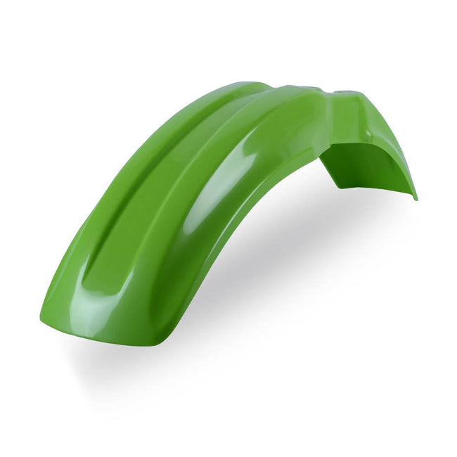 POLISPORT FRONT FENDER KAWASAKI KX85/100 01-13 - GREEN Hover Image