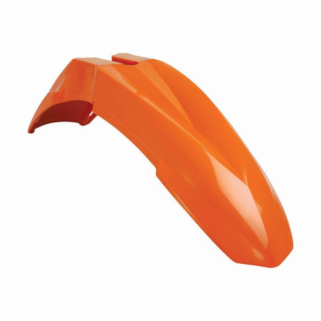 POLISPORT UNIVERSAL SUPERMOTARD FRONT FENDER - KTM ORANGE Hover Image
