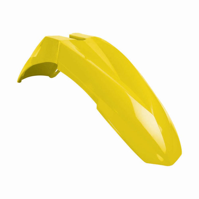 POLISPORT UNIVERSAL SUPERMOTARD FRONT FENDER - SUZUKI YELLOW Hover Image