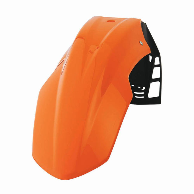 POLISPORT FREE FLOW UNIVERSAL FRONT FENDER - KTM ORANGE Hover Image