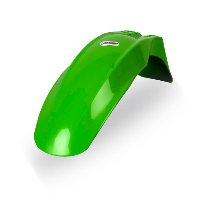 POLISPORT FRONT FENDER KAWASAKI KLX110 02-09 - GREEN Hover Image