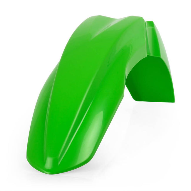 POLISPORT FRONT FENDER KAWASAKI KX250F 13-16/KX450F 13-15 - GREEN Hover Image
