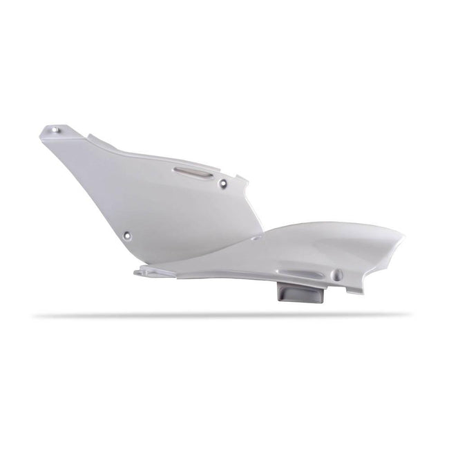 POLISPORT SIDE COVERS KAWASAKI KX125/250 99-02 - WHITE Hover Image