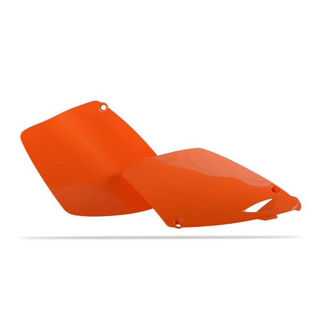 POLISPORT SIDE COVERS SX/EXC - ORANGE Hover Image