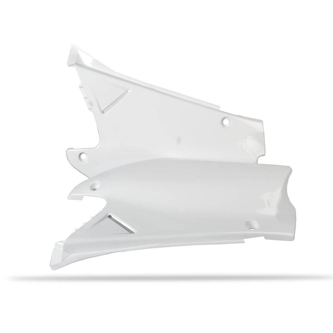 POLISPORT SIDE COVERS HONDA CR125/250 00-01 - WHITE Hover Image