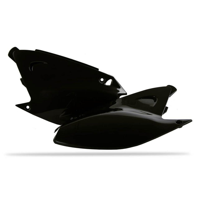 POLISPORT SIDE COVERS KAWASAKI KX125/250 03-08 - BLACK Hover Image