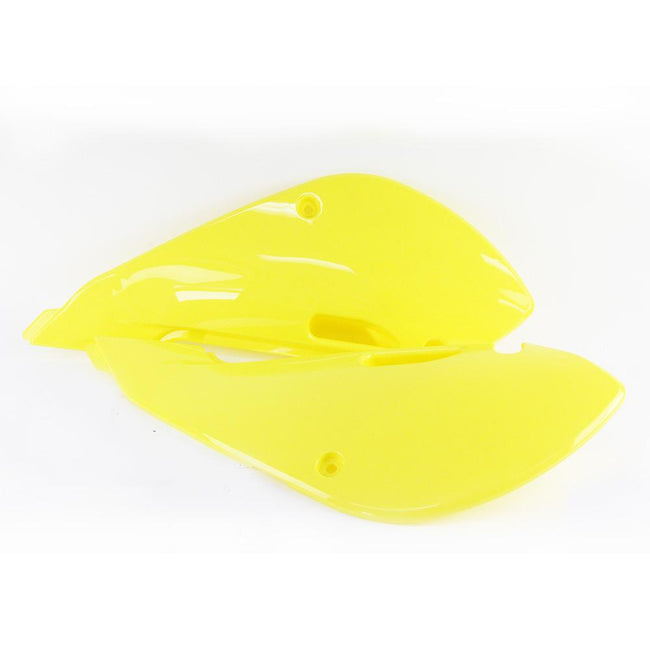 POLISPORT SIDE COVERS RM65 03-05/DRZ110 03-06 - YELLOW Hover Image