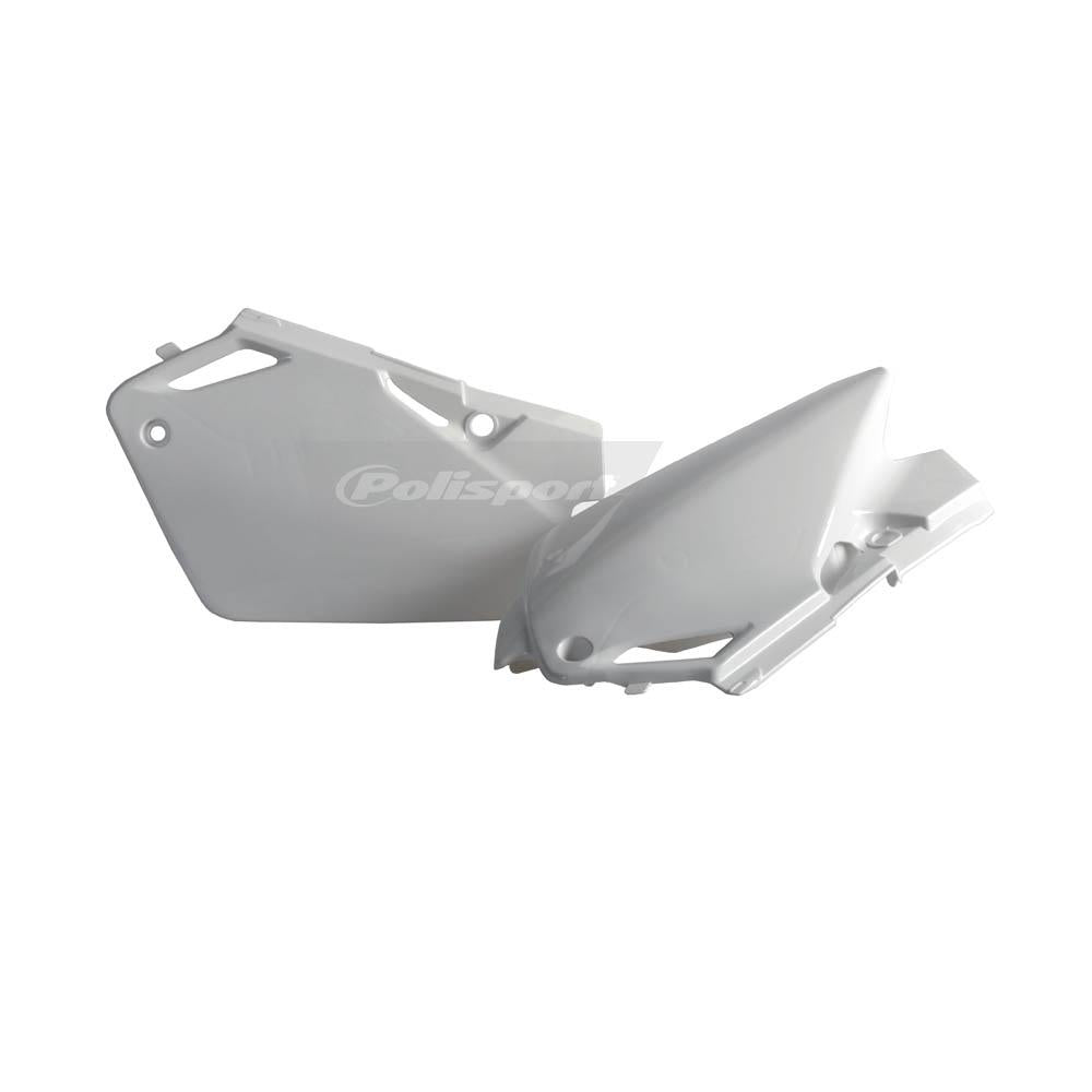 POLISPORT SIDE COVERS HONDA CR85 03-07 - WHITE