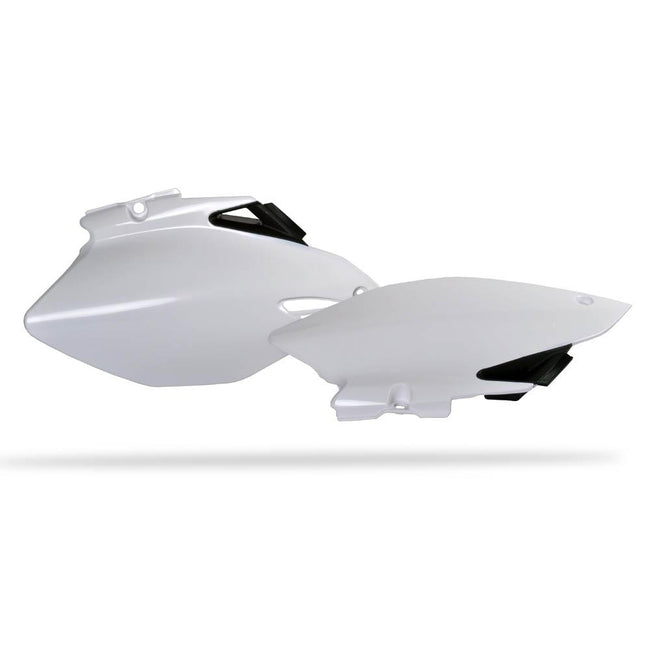 POLISPORT SIDE COVERS YAMAHA YZ250F/450F 06-09 - WHITE Hover Image