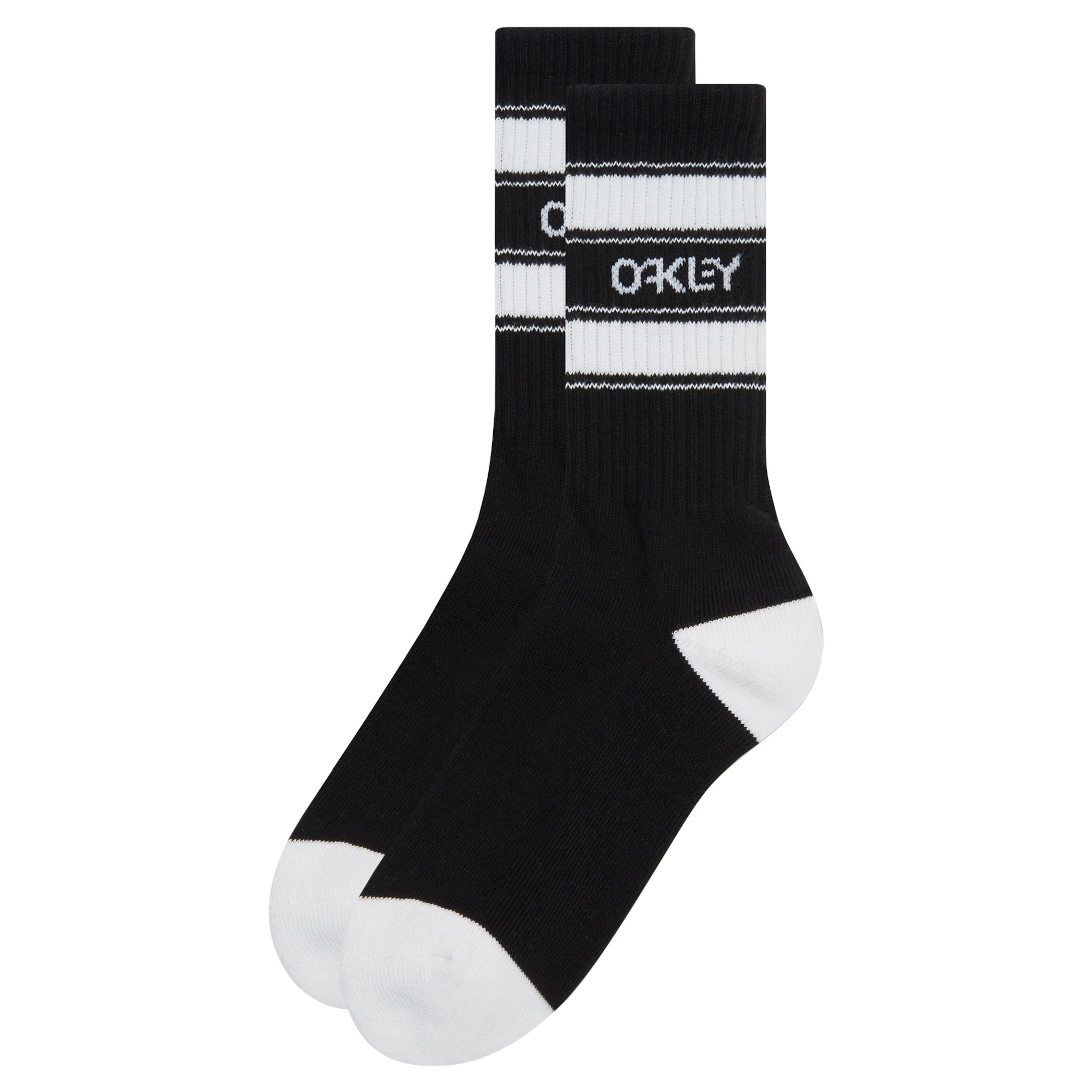 Oakley B1B Icon MX Socks - 3 Pack - M - Blackout
