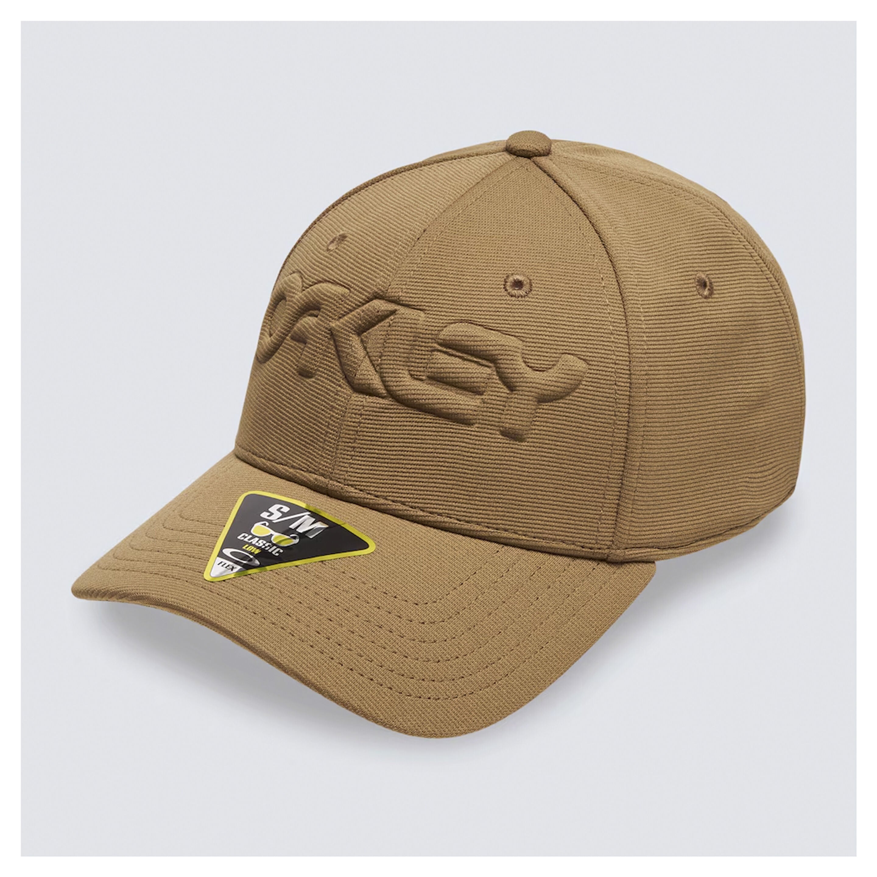 Oakley 6 Panel Stretch Hat Embossed - L/XL - Coyote