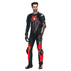Dainese Audax D-Zip 1 Piece Leather Racing Suit - Perforated