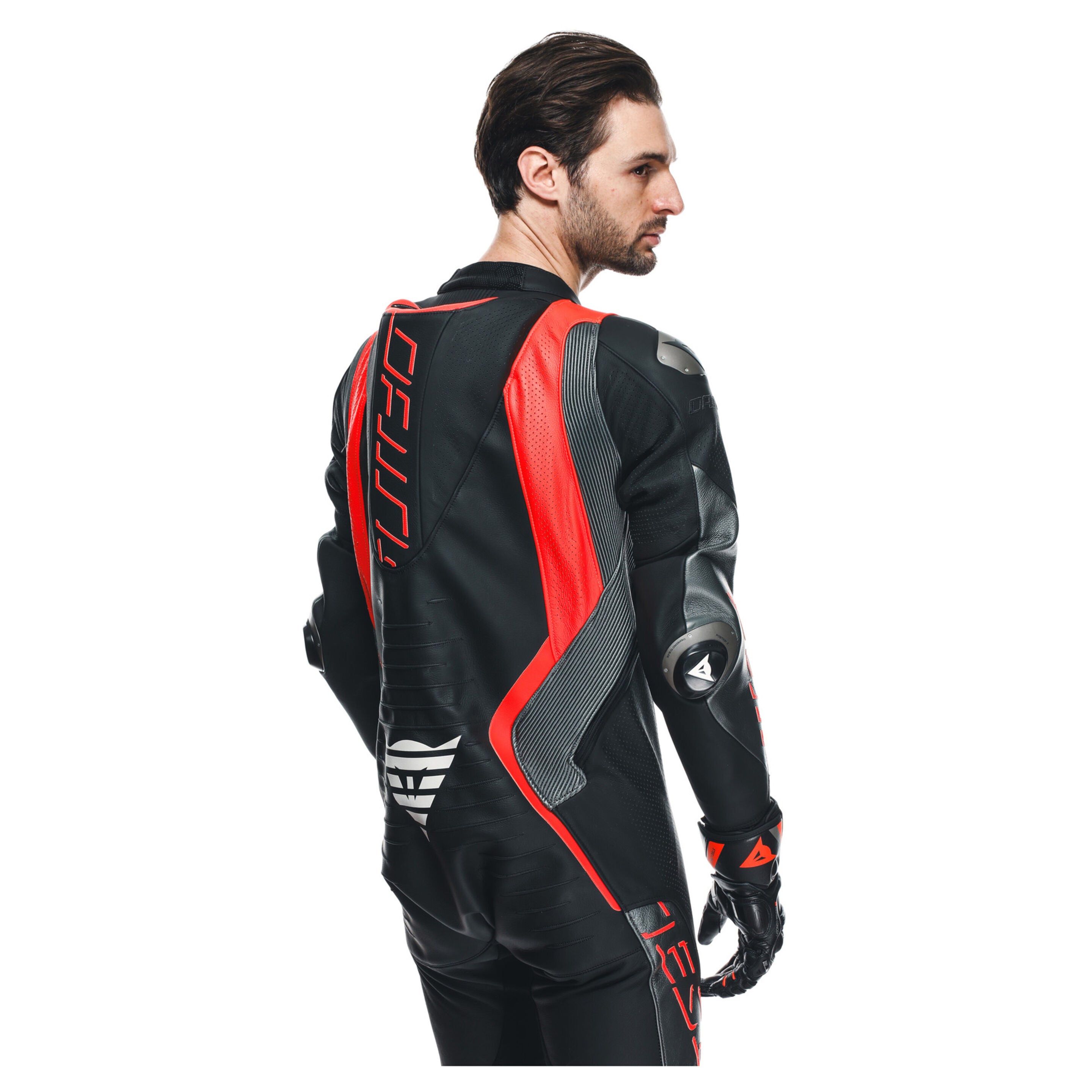 Dainese Audax D-Zip 1 Piece Leather Racing Suit - Perforated