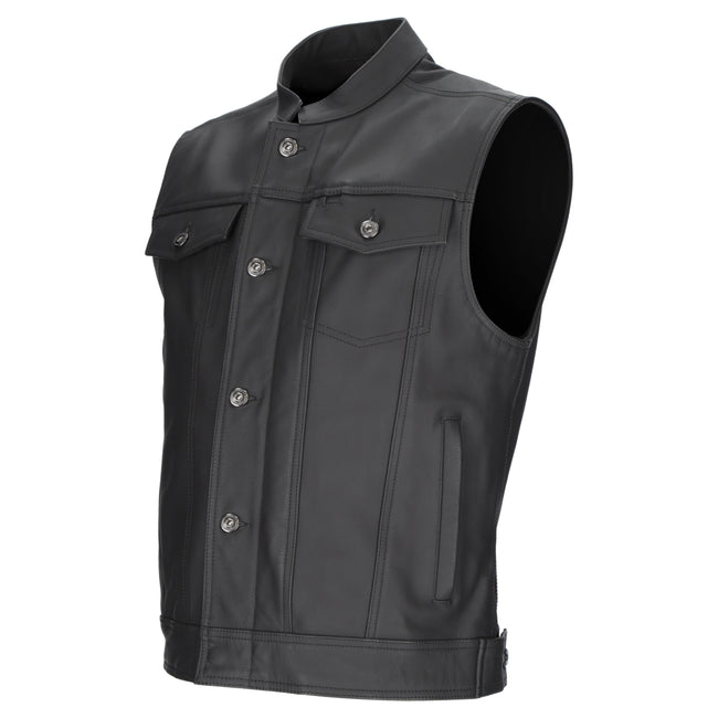 Argon Vice Leather Vest Hover Image