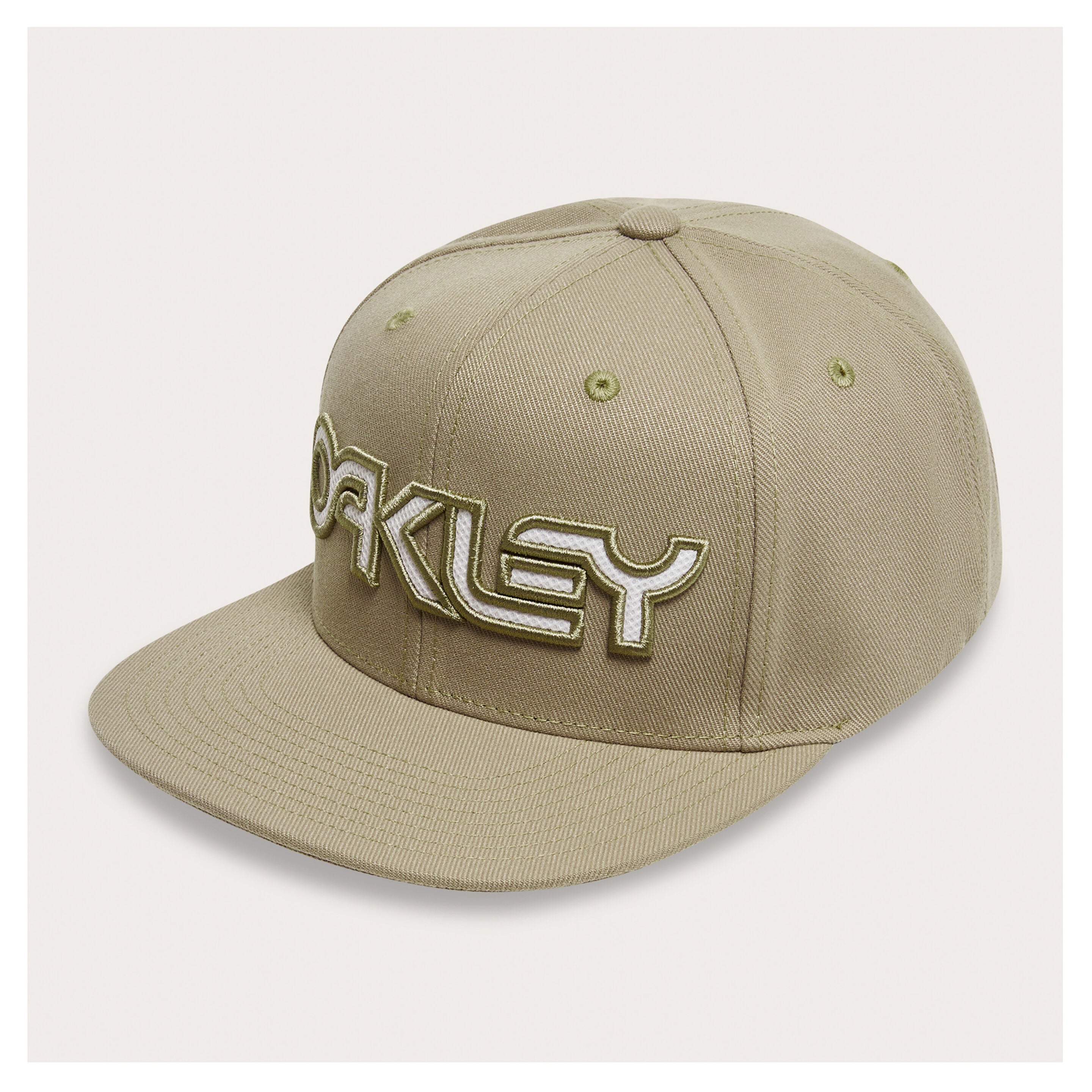 Oakley B1B Meshed Cap - OSFM - Pebble/White