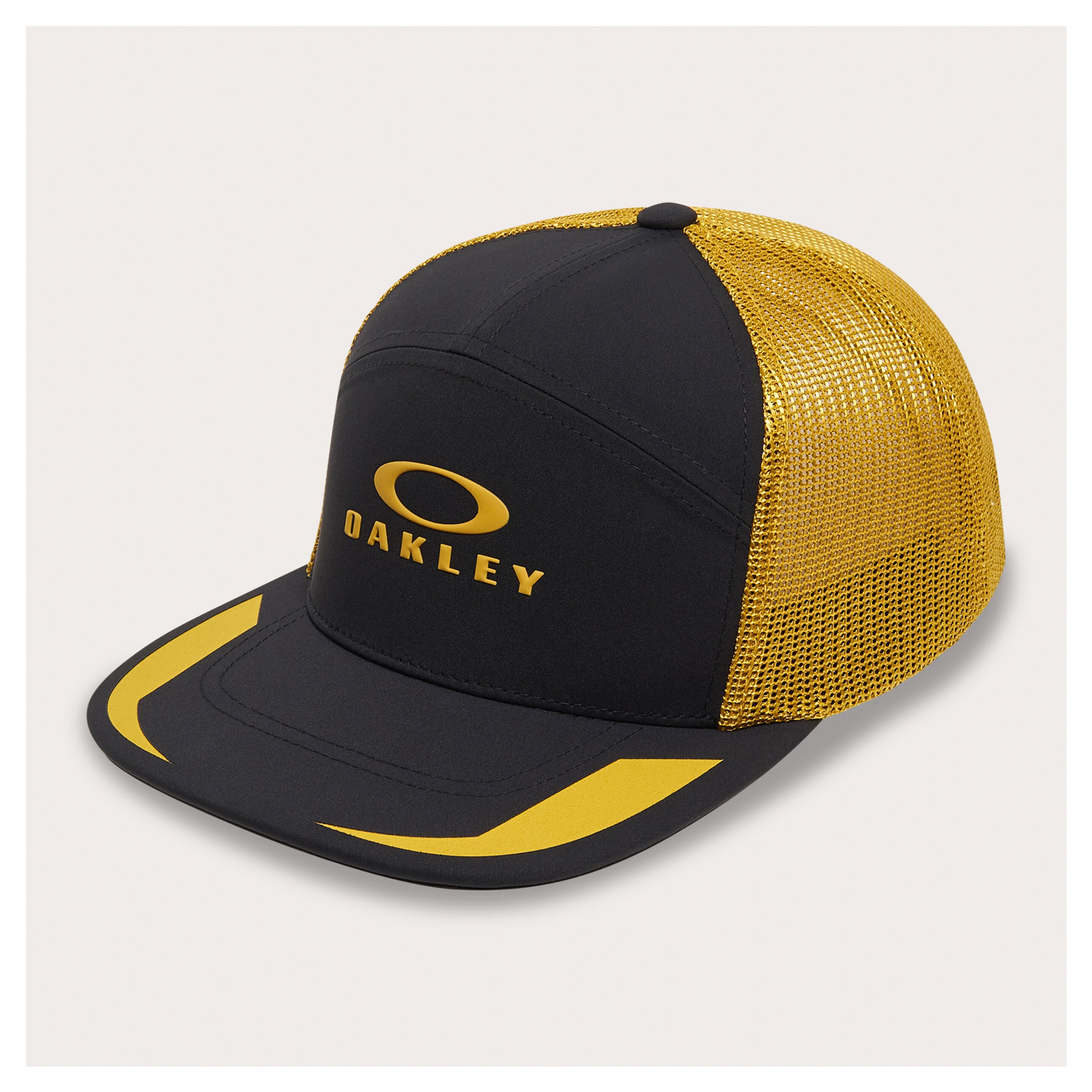 Oakley Podium Trucker Hat - L/XL - Black/Sulfide