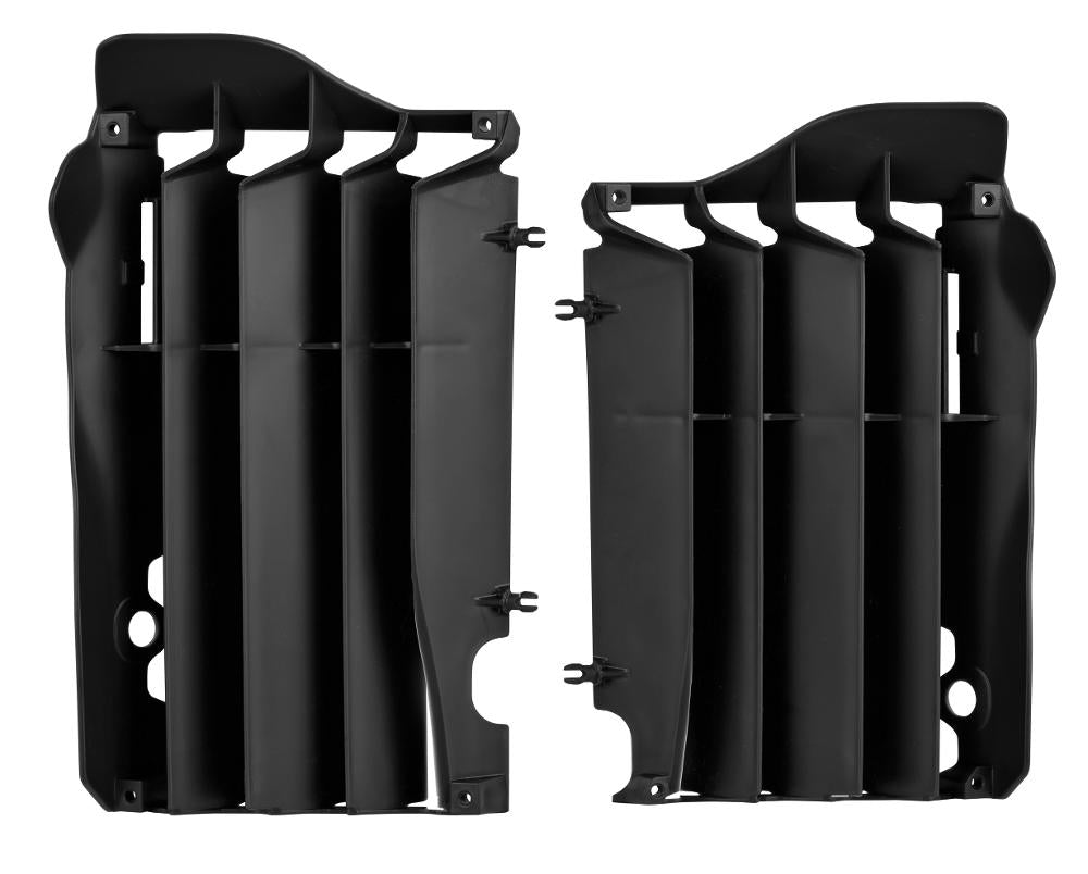 POLISPORT RADIATOR LOUVERS HONDA CRF450R 13-14 - BLACK
