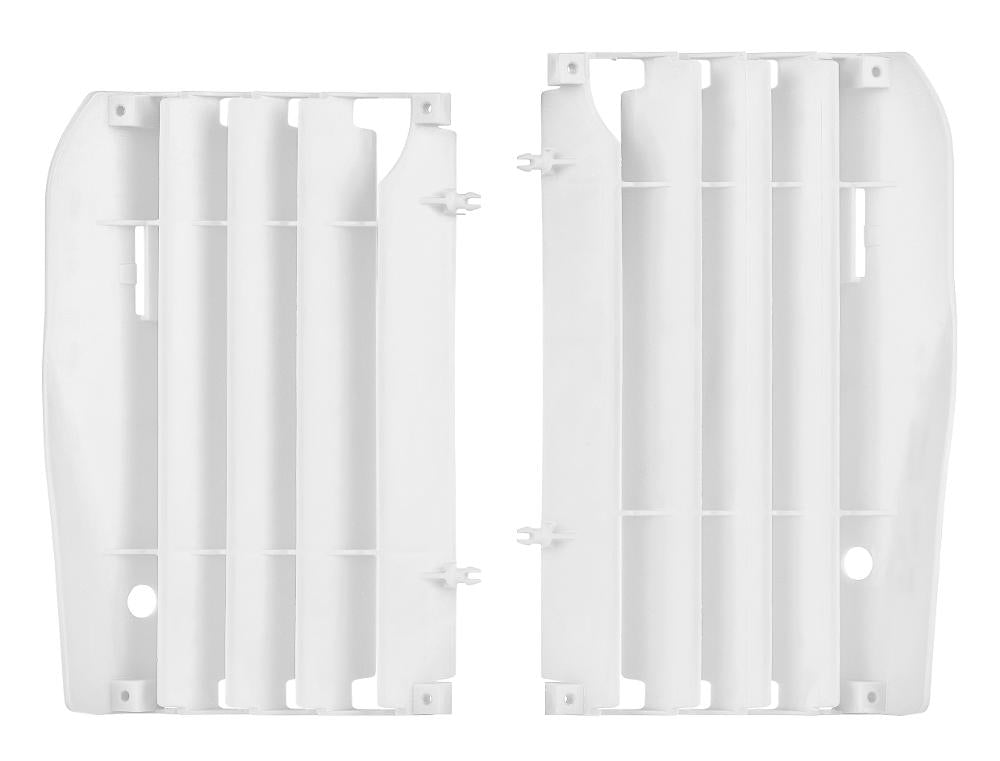 POLISPORT RADIATOR LOUVERS HONDA CRF250R 10-13 - WHITE