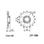 FRONT SPROCKET - STEEL  15T 428P (31-5BP-15)