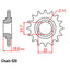 FRONT SPROCKET - STEEL  15T 520P (31-007-15)