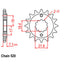 FRONT SPROCKET - STEEL  13T 520P (31-KCE-13)