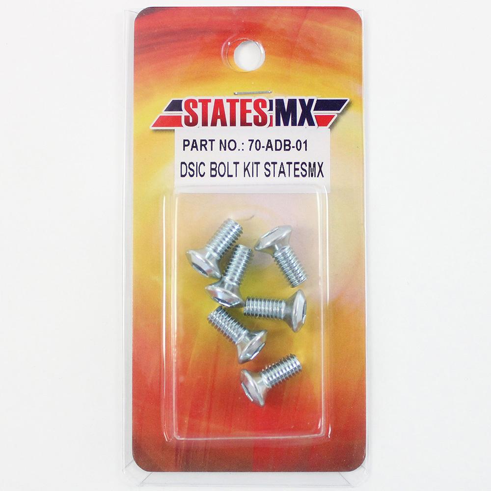 STATES MX DISC BOLT KIT (70-ADB-01)