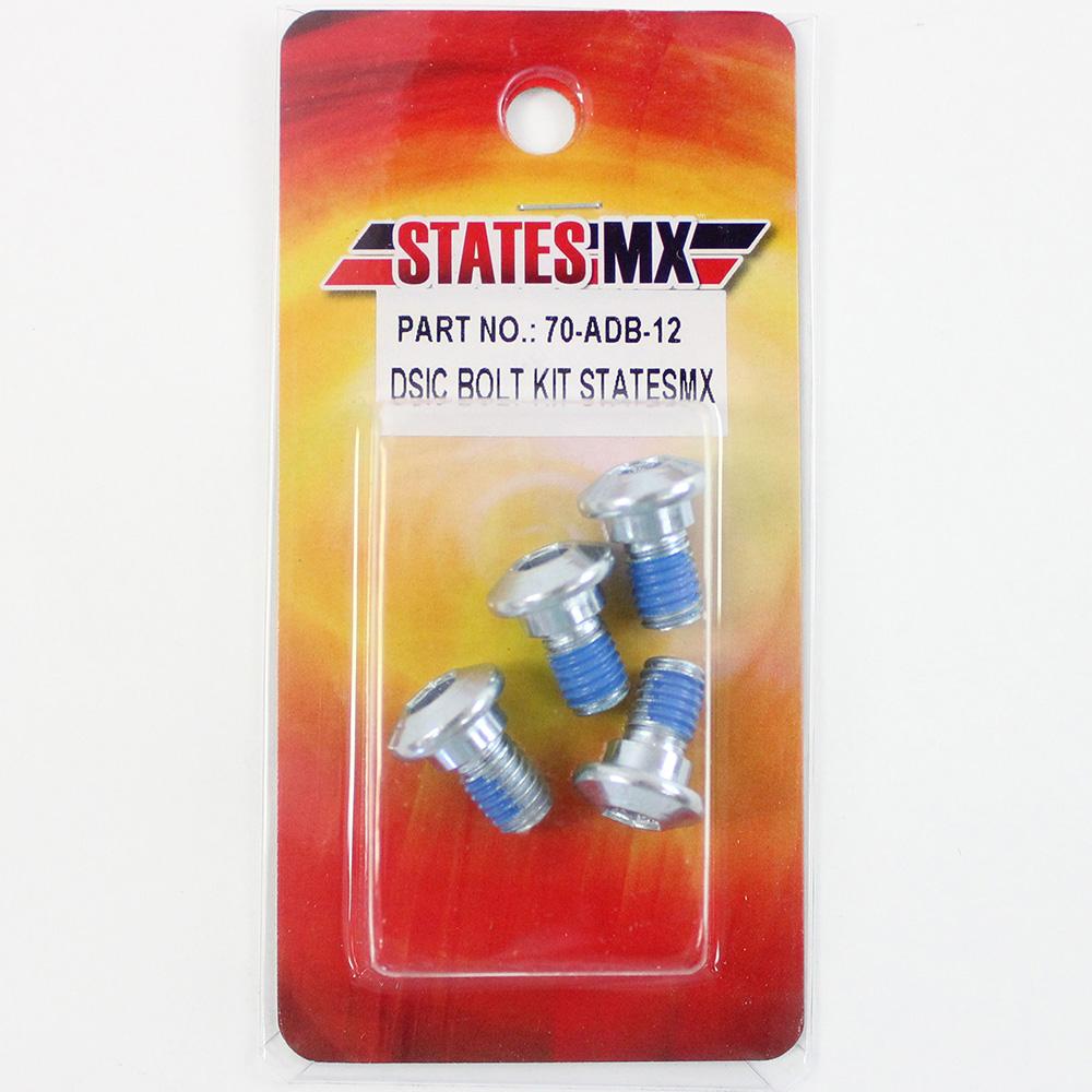STATES MX DISC BOLT KIT (70-ADB-12)