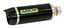 ARROW 71831AKN Silencer - THUNDER Aluminium Dark with Carbon End Cap