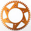 RK ALLOY RACING SPROCKET - 49T 520P - ORANGE