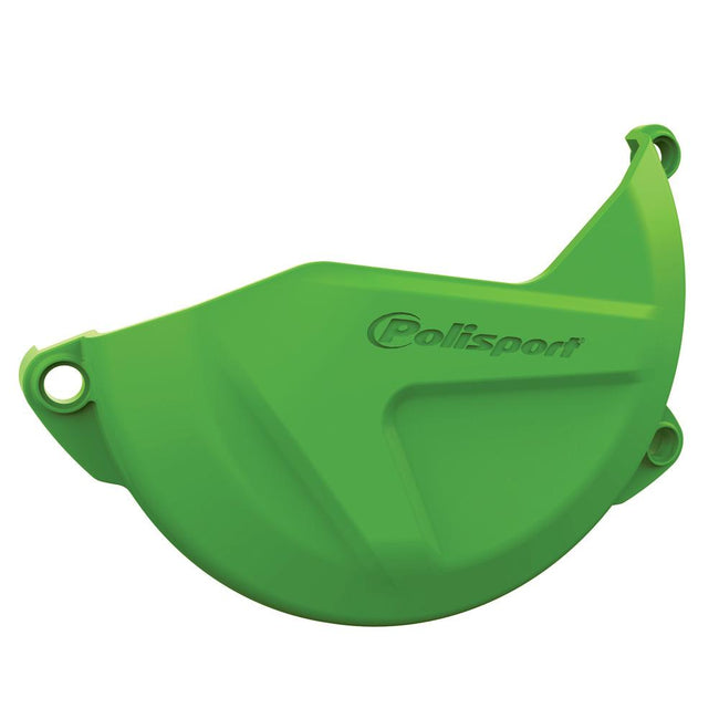 POLISPORT CLUTCH COVER PROTECTOR KAWASAKI KX450F 06-15 - GREEN Hover Image