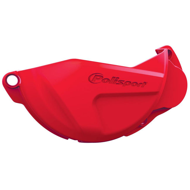 POLISPORT CLUTCH COVER PROTECTOR HONDA CRF250R 10 & 13-17 - RED Hover Image
