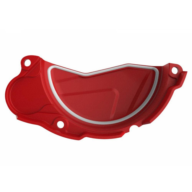 POLISPORT CLUTCH COVER PROTECTOR HONDA CRF250R 10 & 13-17 - RED Main Image