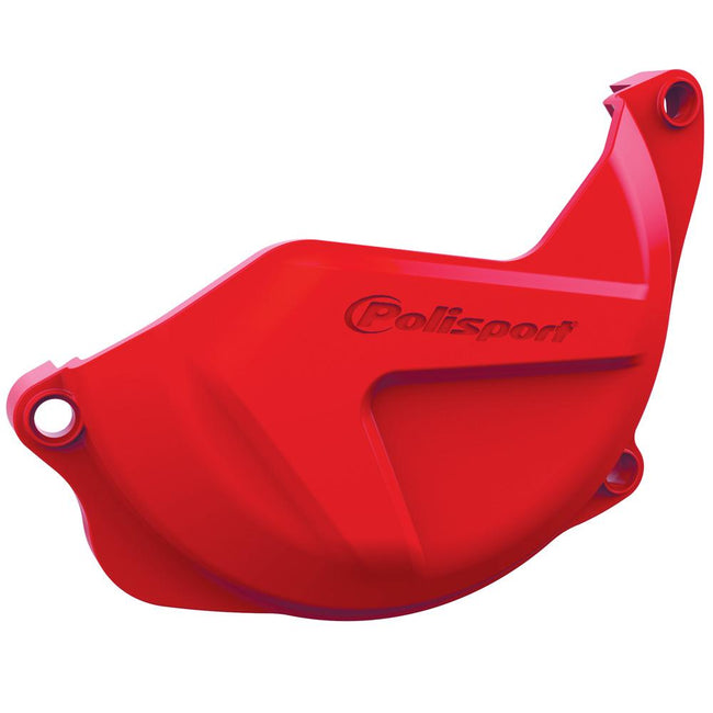 POLISPORT CLUTCH COVER PROTECTOR HONDA CRF450R 10-16 - RED Hover Image